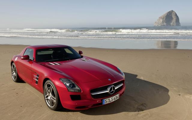 2010 SLS AMG rot Exterieur 6