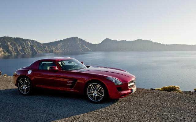 2010 SLS AMG rot Exterieur 7