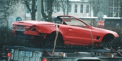 SL Rohkarosse von 2001 (R230) 1999 SL Baureihe 230